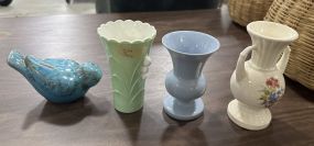 Group of Small Ceramic Flower Vases