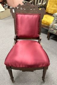 Antique Eastlake Victorian Eastlake Parlor Chair