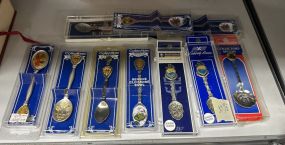 Collection of Souvenir Demitasse Spoons