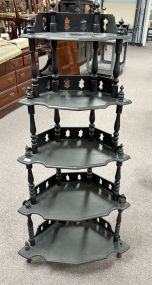 Vintage Traditional Style Corner Shelf