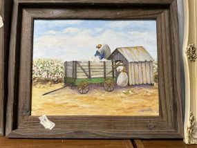 Betty Hamilton Folk Art Painting