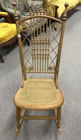 Heywood Wakefield Style Woven Chair