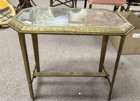 Vintage Metal Accent Table