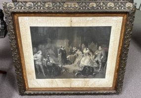 Large Shakespeare Vintage Print
