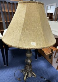 Decorative Metal Antiqued Table Lamp