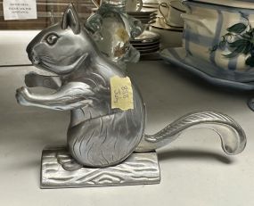 Modern Metal Squirrel Nut Cracker
