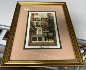 Framed Signed 184/300 Print