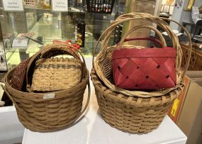 Group of Decorative Baskets