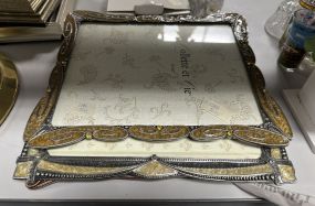 Group of Enamel Style Picture Frames