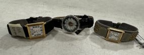 Three Designer Watches