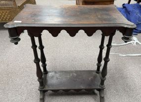 English Carved Tavern Table
