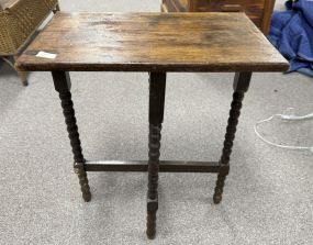 Reed Leg English Occasional Table