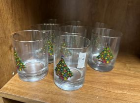 Christmas Tree Glasses