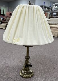 Brass Candle Stick Lamp