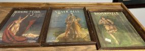 Morning Star, Silver Bell, and Silverheels Framed