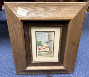 Sister Ann Roddy Signed Watercolor