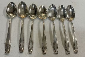 Seven Wallace Sterling 5.785 ozt Spoons