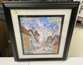Anatole Krasnyansky (1930-2023) Serigraph 46/50 16w 18h