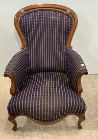 French Bergere Mahogany Chair