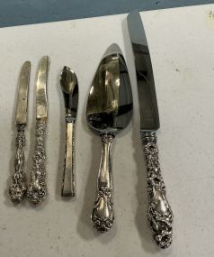 VTG Sterling Handled Serving Flatware
