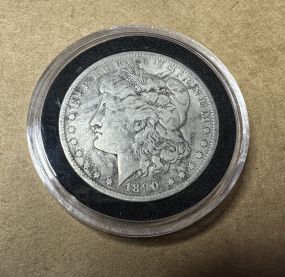 1890 Morgan Silver Dollar