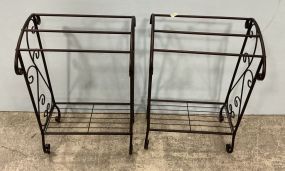 Two Metal Quilt Racks 28
