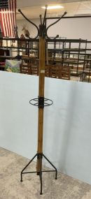 Butler Specialty Company Logan Wood Coat Rack 70h