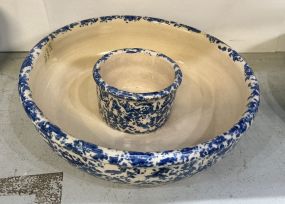 Casey pottery Marshall Texas Chip n Dip