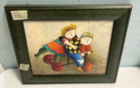 Creative Galleries 11h 13w J. Roybal Oil Painting