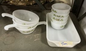 Anchor Hocking Fire King Bowls and Casserole