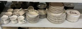 Gibson Christmas China Set