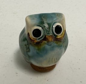 Wolfe Studio Glazed Pottery Owl 3