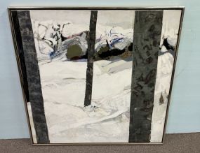 Signed Signed Gabriel Godard Landscape Painting 41
