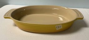 Le Creuset Yellow Oval Baker Casserole 13
