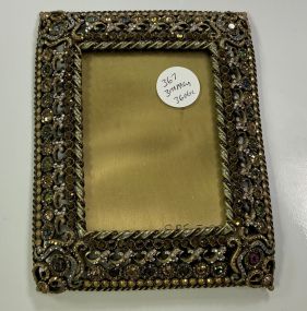 Jay Strongwater Rhinestone 
 Enameled Picture Frame 7