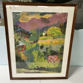 Augusto Giacometti Framed Print 28