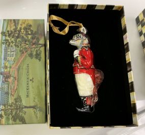 MacKenzie Childs Sly Foxworthy Ornament