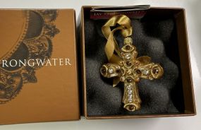 Jay Strongwater Cross Ornament 3