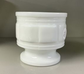 Randall Milk Glass Vase 5