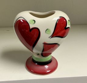 Gail Pittman Ceramic Heart 4.5