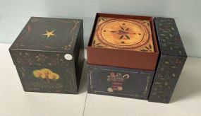 Set of Bob's Boxes Primitive Colors Christmas