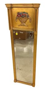 Gold Gilt Mid Century Parlor Mirror 49
