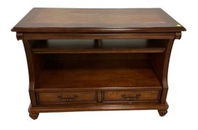 Modern Cherry Media Cabinet 31