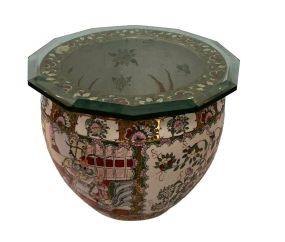Porcelain Fish Bowl 12