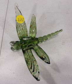 Hand Blown Art Glass Dragonfly 7