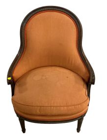French Style Bergere Lounge Chair