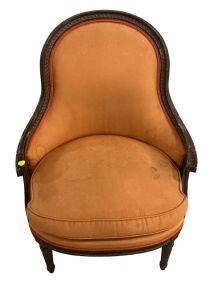 French Style Bergere Lounge Chair