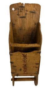 Primitive Hand Crafted Grain Scoop 29