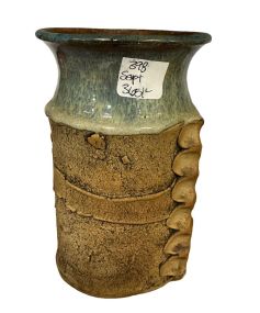 1985 San Antonio Pottery Vase , Signed 6