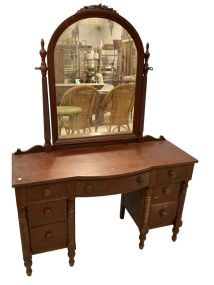 Antique Mahogany Vanity 68